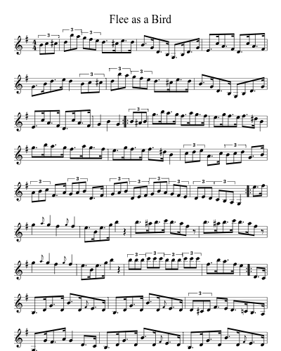 Flee as a Bird (Version 2)