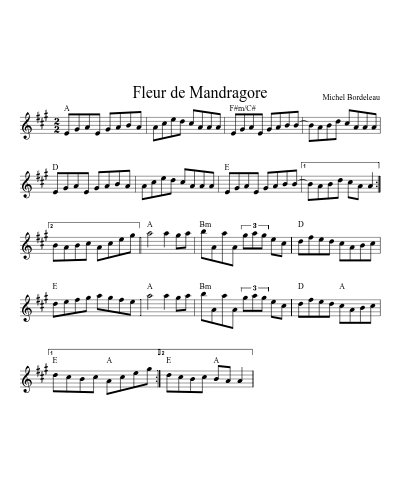 Fleur de mandragore (Version 2)