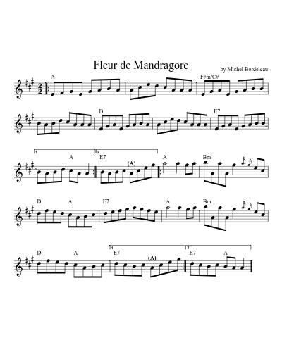 Fleur de mandragore (Version 3)