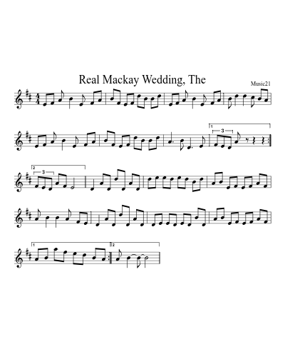 Real Mackay Wedding, The