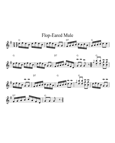 Flop-Eared Mule (Version 5)