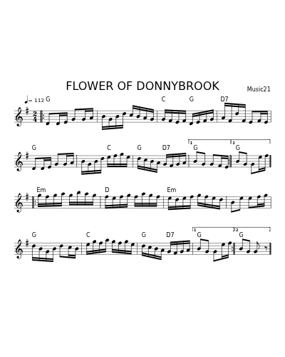 FLOWER OF DONNYBROOK