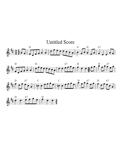 Flowers Of Edinburgh3 (Version 3) sheet music preview