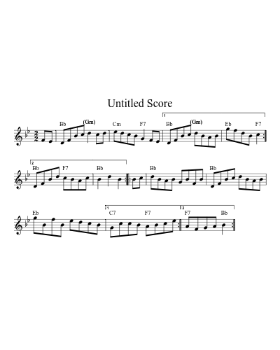 Flowers Mountain Morning Cincinnati set G Bb G D 32 10 (Version 2)