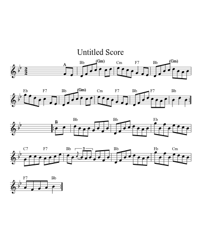 Flowers Mountain Morning Cincinnati set G Bb G D 32 15 (Version 2)