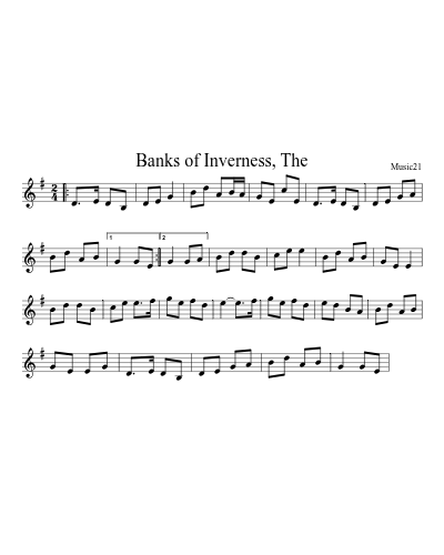 Banks of Inverness, The preview