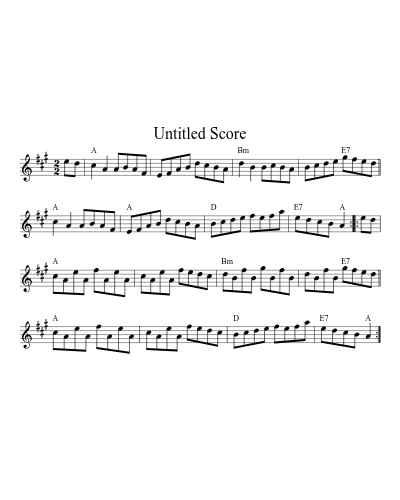 Flowers Of Edinburgh1 (Version 7) sheet music preview