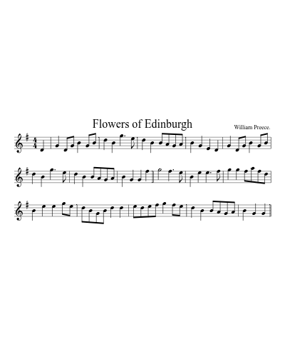 Flowers of Edinburgh (Version 4)