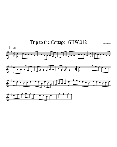 Trip to the Cottage. GHW.012