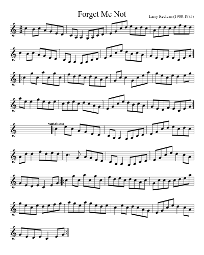 Forget Me Not (Version 2)