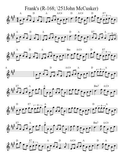 Frank's (R-168; \251John McCusker) preview