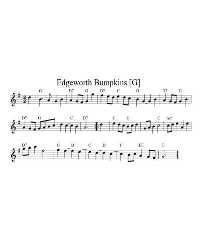 Edgeworth Bumpkins   [G]