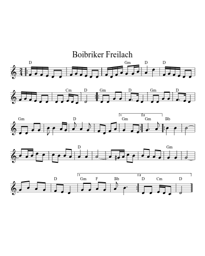 Boibriker Freilach (Frei Boibriker) (#28016) preview