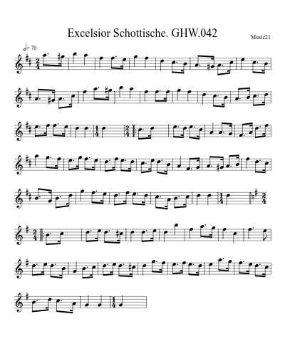 Excelsior Schottische. GHW.042 preview