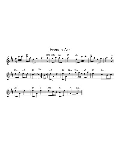 French Air (Version 2)