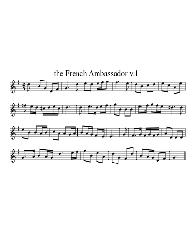 the French Ambassador  v.1