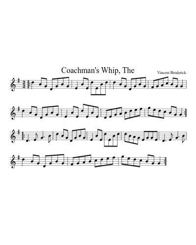 Coachman's Whip, The