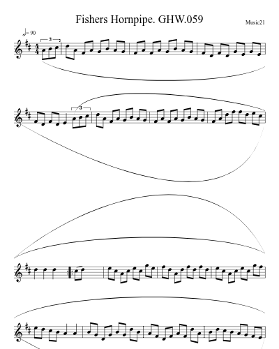 Fishers Hornpipe. GHW.059 preview