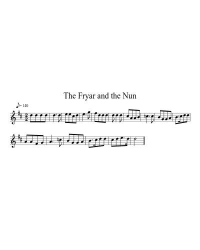 The Fryar and the Nun
