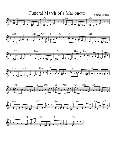 Funeral March of a Marionette (Version 2)