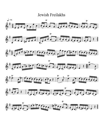 Jewish Freilakhs (Version 5)