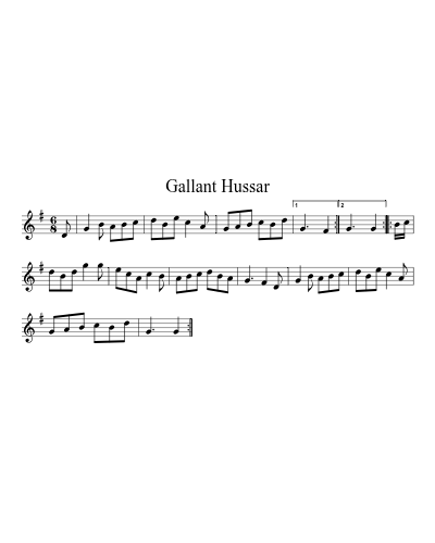 Gallant Hussar