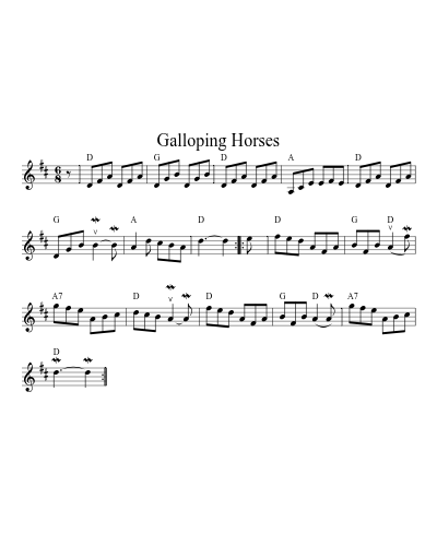 Galloping Horses (Version 2)