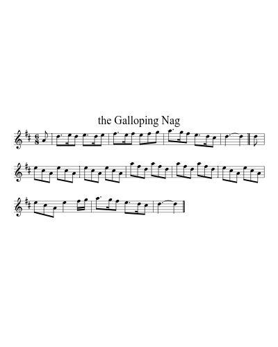the Galloping Nag (Version 2)