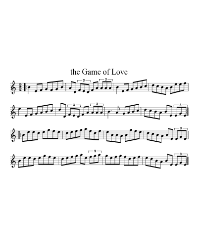 The Game of Love (Version 5)