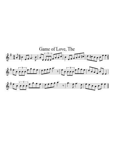 Game of Love, The (Version 2)