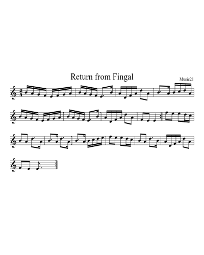 Return from Fingal