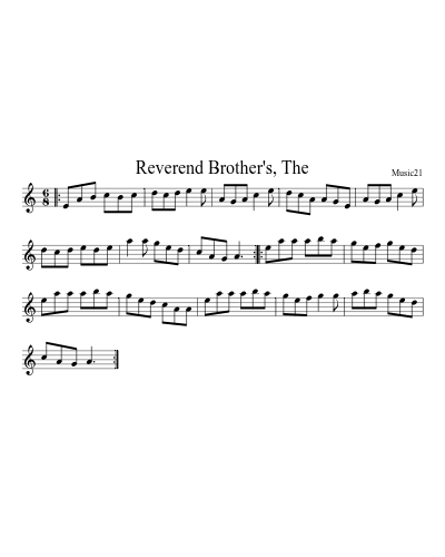 Reverend Brother's, The
