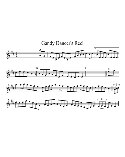 Gandy Dancer's Reel (Version 2)
