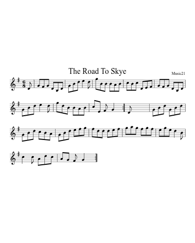 The Road To Skye preview
