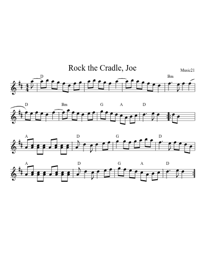 Rock the Cradle, Joe