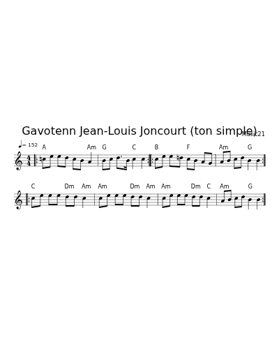 Gavotenn Jean-Louis Joncourt (ton simple)