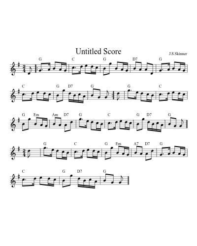 Gay Gordons 1 G D G 32 3 4 2