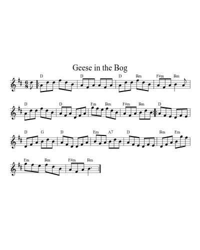 Geese in the Bog (Version 3) preview