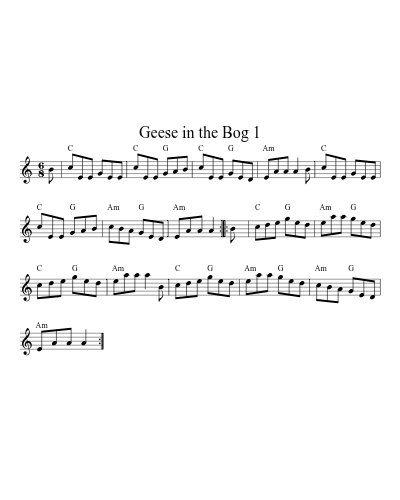 Geese in the Bog 1 preview