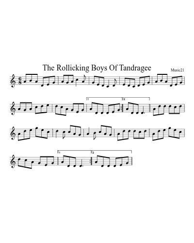 The Rollicking Boys Of Tandragee