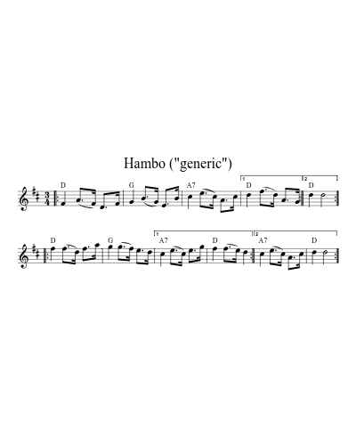 Hambo ("generic")