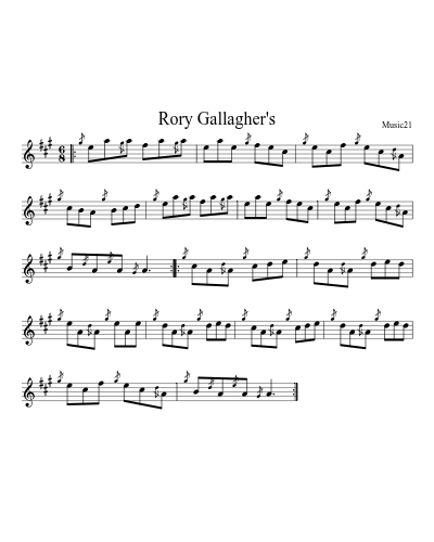 Rory Gallagher's preview