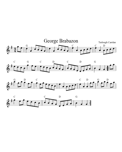 George Brabazon (Version 2)