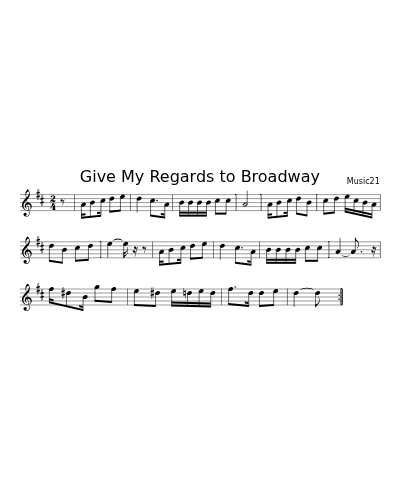 Give My Regards to Broadway