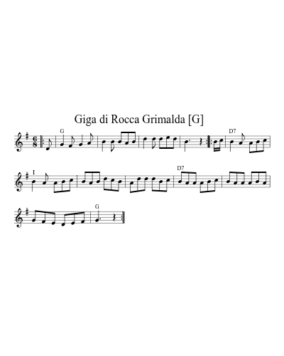 Giga di Rocca Grimalda   [G] (Version 3)