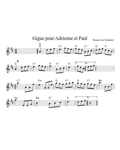 Gigue pour Adrienne et Paul (Version 2)