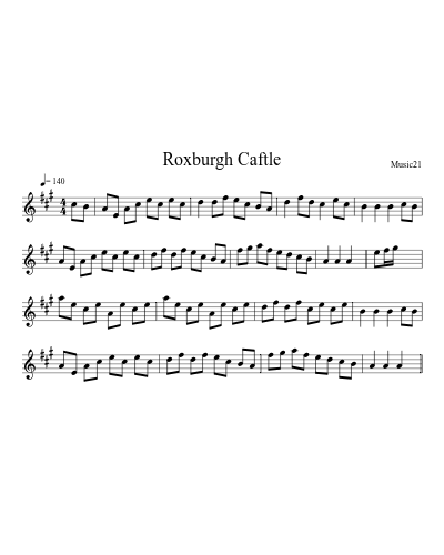 Roxburgh Caftle preview