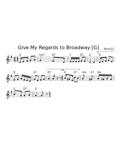Give My Regards to Broadway   [G]