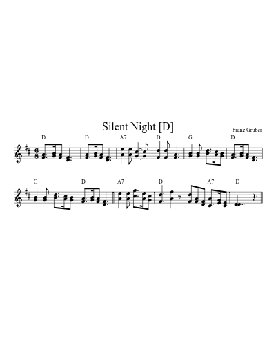 Silent Night [D]