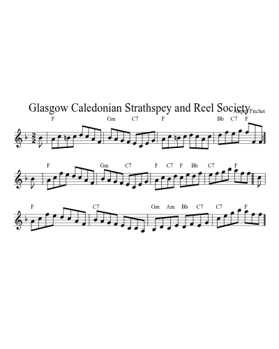 Glasgow Caledonian Strathspey and Reel Society (Version 3)